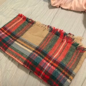 Plaid Infinity Scarf